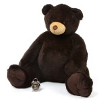 6 Feet Fat and Huge Brown Tummy Teddy Bear
